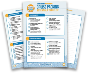 Cruising The World with Horton Novak Checklist page samples